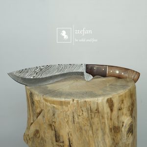 Maczeta / tasak ze stali damasceńskiej NM-06
